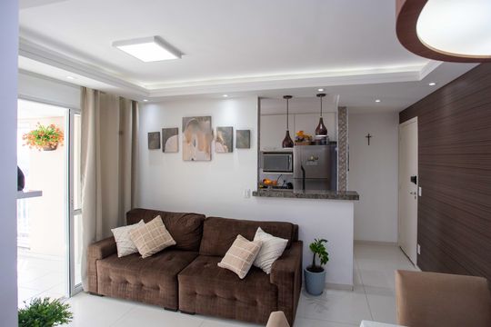 Sala de apartamento à venda com 2 quartos, 67m² em Centro, Diadema