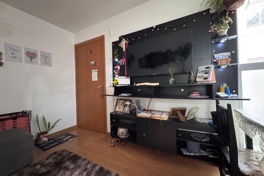Sala de apartamento à venda com 2 quartos, 40m² em Santos Dumont, São Leopoldo