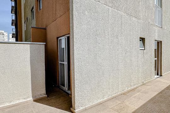 Varanda da Sala de apartamento para alugar com 1 quarto, 80m² em Mooca, São Paulo
