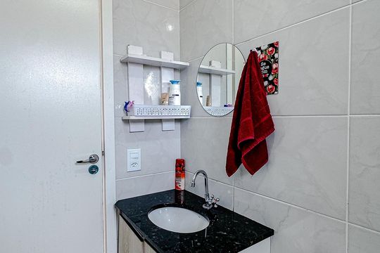 Banheiro de apartamento para alugar com 1 quarto, 80m² em Mooca, São Paulo