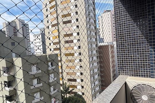 Varanda da Suíte 4 de apartamento à venda com 4 quartos, 270m² em Jardim, Santo André