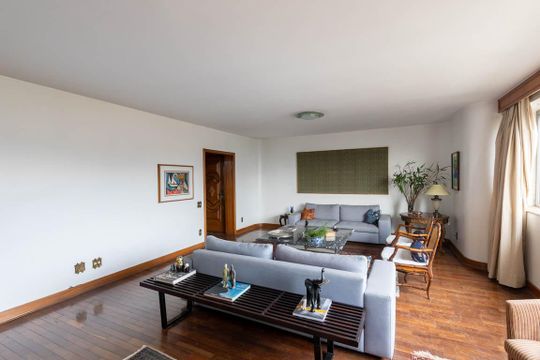 Sala de apartamento à venda com 4 quartos, 186m² em Santa Cecilia, São Paulo