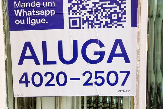 Plaquinha de apartamento para alugar com 2 quartos, 50m² em Jardim Olinda, São Paulo
