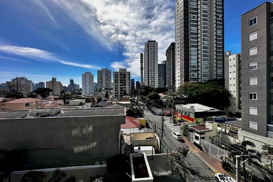 Vista de kitnet/studio para alugar com 1 quarto, 25m² em Jardim das Acacias, São Paulo
