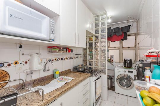 Cozinha de apartamento à venda com 3 quartos, 62m² em Jardim Sao Saverio, São Paulo