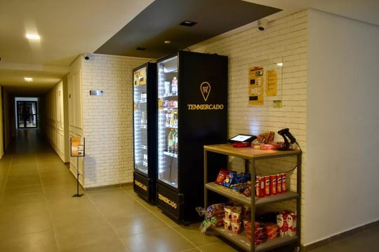 Área comum - Mercado de apartamento para alugar com 2 quartos, 39m² em Planalto Paulista, São Paulo