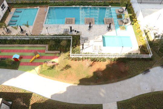 Varanda gourmet de apartamento à venda com 2 quartos, 91m² em Vila Anastácio, São Paulo