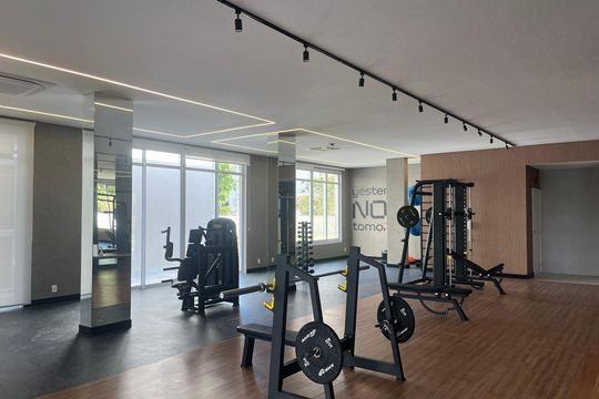 Área comum - Academia de apartamento à venda com 2 quartos, 91m² em Vila Anastácio, São Paulo