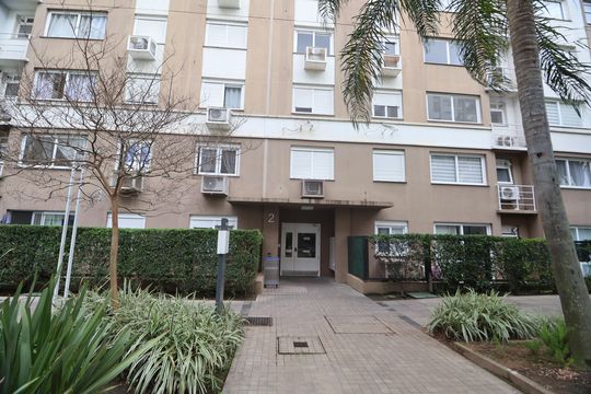 Fachada do bloco de apartamento para alugar com 3 quartos, 78m² em Marechal Rondon, Canoas
