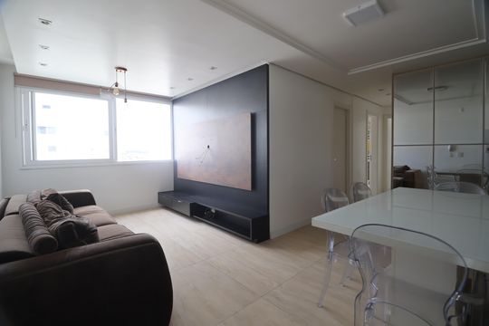 Sala de apartamento para alugar com 3 quartos, 78m² em Marechal Rondon, Canoas