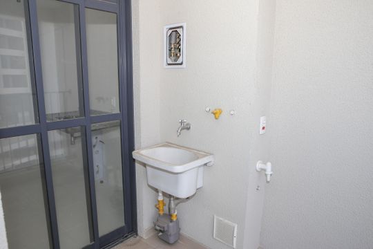 Área de Serviço de apartamento à venda com 2 quartos, 54m² em Vila Anastácio, São Paulo
