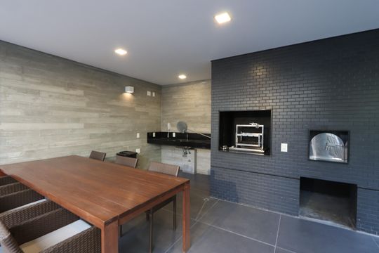 Área comum - Churrasqueira de apartamento à venda com 2 quartos, 113m² em Vila Clementino, São Paulo