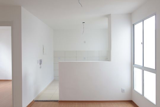 Sala de apartamento à venda com 2 quartos, 42m² em Trevo, Belo Horizonte