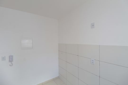 Cozinha e Área de Serviço de apartamento à venda com 2 quartos, 42m² em Trevo, Belo Horizonte