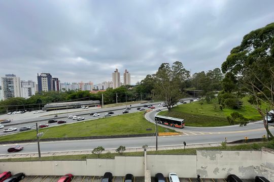Vista da Suíte 1 de apartamento à venda com 3 quartos, 95m² em Jardim Lucia, São Paulo