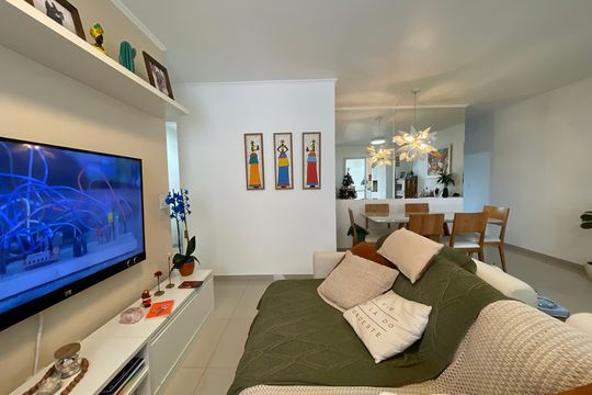 Sala de apartamento à venda com 3 quartos, 95m² em Jardim Lucia, São Paulo