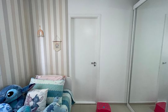 Suíte 2 de apartamento à venda com 3 quartos, 95m² em Jardim Lucia, São Paulo