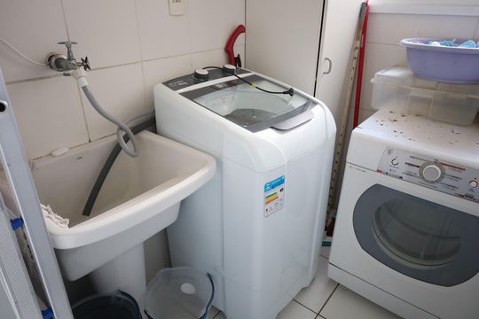 Área de Serviço de apartamento à venda com 3 quartos, 71m² em Usina Piratininga, São Paulo