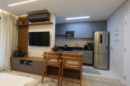 Sala de apartamento à venda com 2 quartos, 74m² em Vila Mariana, São Paulo