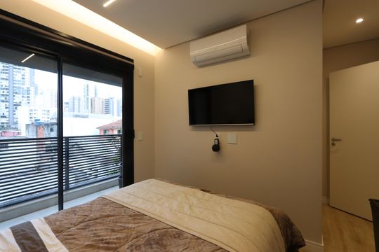 Suíte de apartamento à venda com 2 quartos, 74m² em Vila Mariana, São Paulo