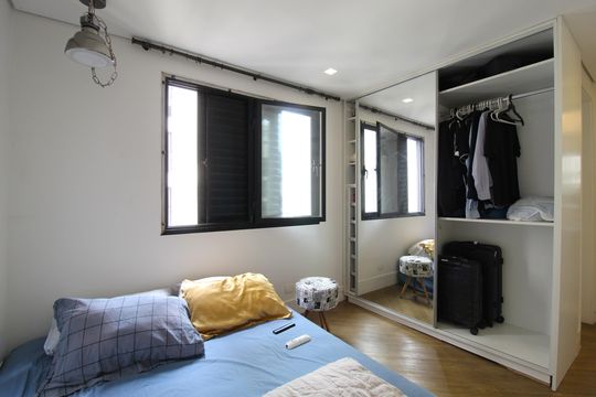 Suíte de apartamento para alugar com 2 quartos, 72m² em Moema, São Paulo