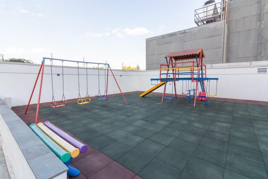 Área comum de apartamento à venda com 2 quartos, 78m² em Vila Indiana, São Paulo