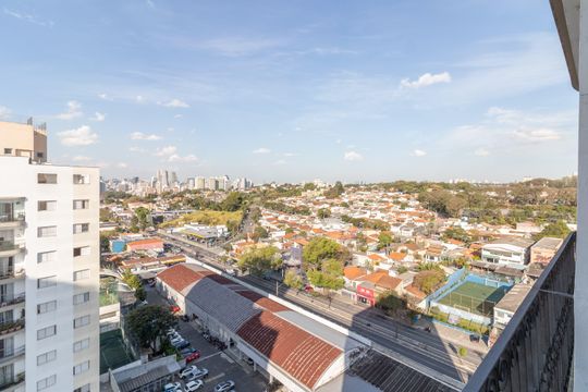 Vista de apartamento à venda com 2 quartos, 78m² em Vila Indiana, São Paulo