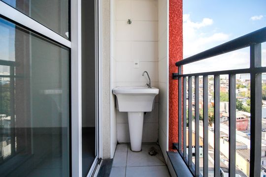 Sacada de apartamento para alugar com 1 quarto, 28m² em Freguesia do Ó, São Paulo