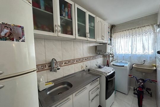 Cozinha de apartamento para alugar com 2 quartos, 54m² em Campinho, Rio de Janeiro
