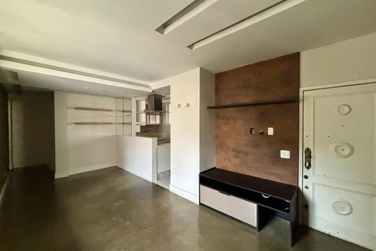 Sala de apartamento à venda com 3 quartos, 73m² em Leme, Rio de Janeiro