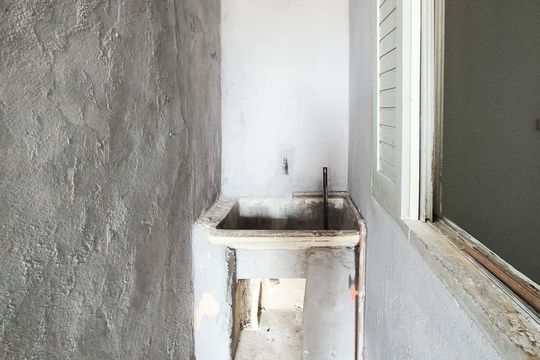 área de serviço de casa para alugar com 1 quarto, 35m² em Baeta Neves, São Bernardo do Campo