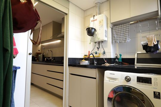 Área de Serviço de apartamento à venda com 3 quartos, 266m² em Cidade São Francisco, São Paulo