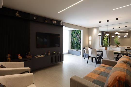 Sala de apartamento à venda com 3 quartos, 266m² em Cidade São Francisco, São Paulo
