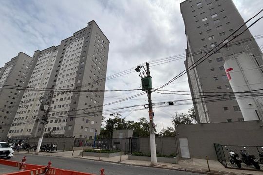 Fachada de apartamento à venda com 2 quartos, 44m² em Jardim Celeste, São Bernardo do Campo
