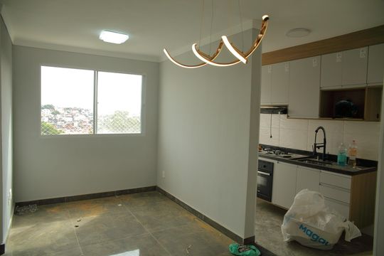 Sala de apartamento à venda com 2 quartos, 44m² em Jardim Celeste, São Bernardo do Campo
