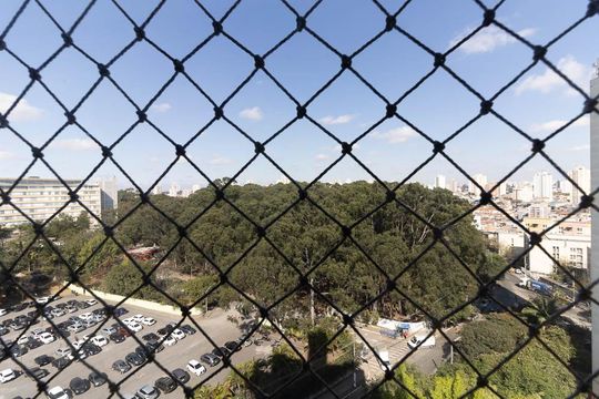 Vista da Sala de apartamento à venda com 2 quartos, 55m² em Vila Heliopolis, São Paulo