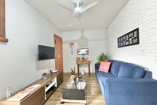 Sala de apartamento à venda com 2 quartos, 39m² em Rondônia, Novo Hamburgo