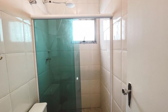 Banheiro de apartamento para alugar com 1 quarto, 25m² em Alto do Mandaqui, São Paulo