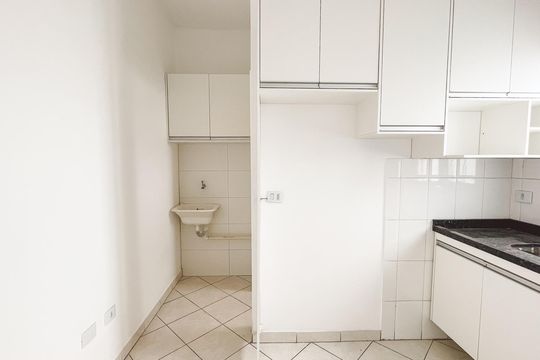 Cozinha de apartamento para alugar com 1 quarto, 25m² em Alto do Mandaqui, São Paulo