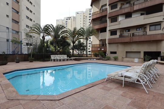 Área comum - Piscina de apartamento para alugar com 4 quartos, 637m² em Vila Andrade, São Paulo