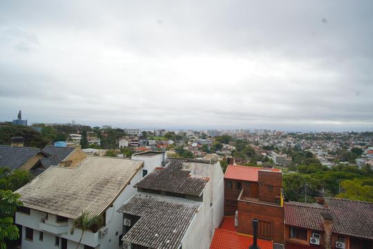Vista da Suíte de apartamento à venda com 2 quartos, 78m² em Petrópolis, Porto Alegre