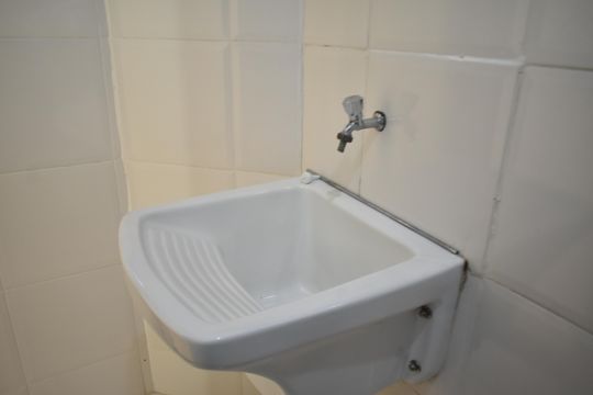 Banheiro da Suíte de apartamento para alugar com 1 quarto, 25m² em Vila Clementino, São Paulo