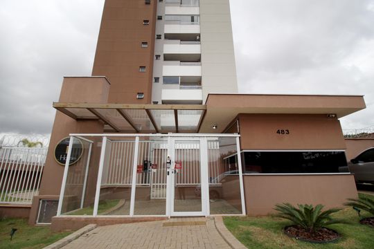 Fachada do Prédio de apartamento para alugar com 2 quartos, 60m² em Jardim Sao Carlos, Sorocaba