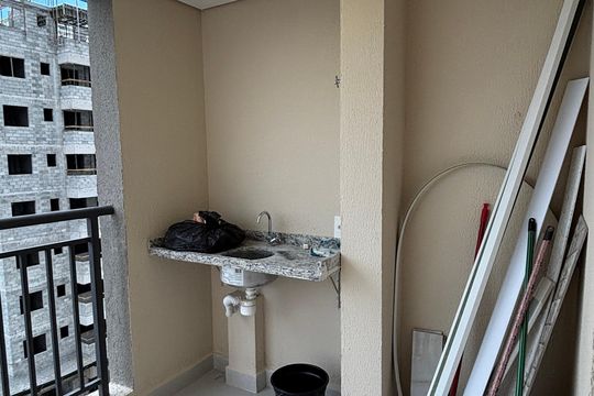 Varanda da Sala de apartamento à venda com 2 quartos, 83m² em Casa Branca, Santo André