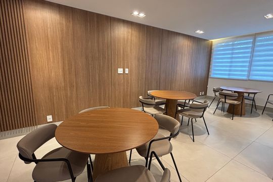 Área comum de apartamento à venda com 2 quartos, 83m² em Casa Branca, Santo André