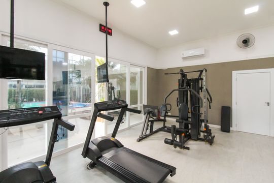 Área comum - Academia de apartamento à venda com 2 quartos, 78m² em Centro, Canoas