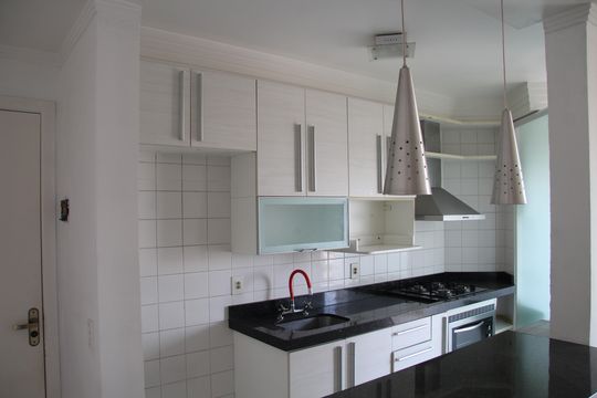 Cozinha de apartamento à venda com 2 quartos, 55m² em Vila Endres, Guarulhos