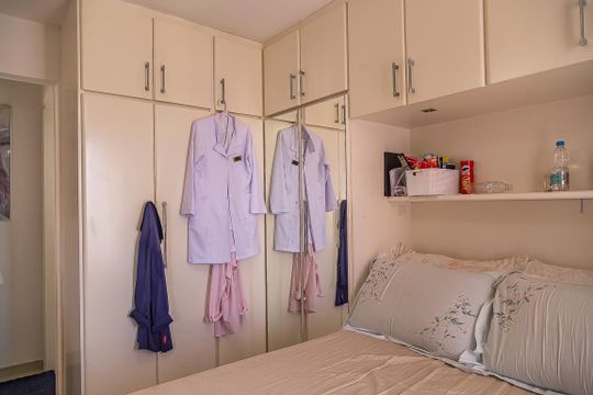 Suíte de apartamento à venda com 2 quartos, 153m² em Jardim Oriental, São Paulo