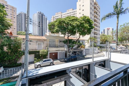 Vista da Varanda da Suíte 1 de casa à venda com 3 quartos, 135m² em Santo Amaro, São Paulo