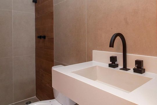 Suíte 3 - Banheiro de casa à venda com 3 quartos, 135m² em Santo Amaro, São Paulo